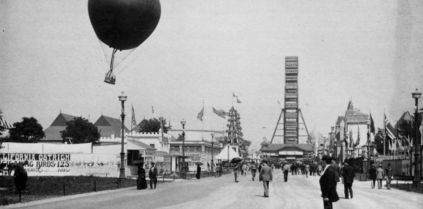 C. D. Arnold, photographer, view of the Midway Plaisance, World’s Columbian Exposition, Chicago, 1893