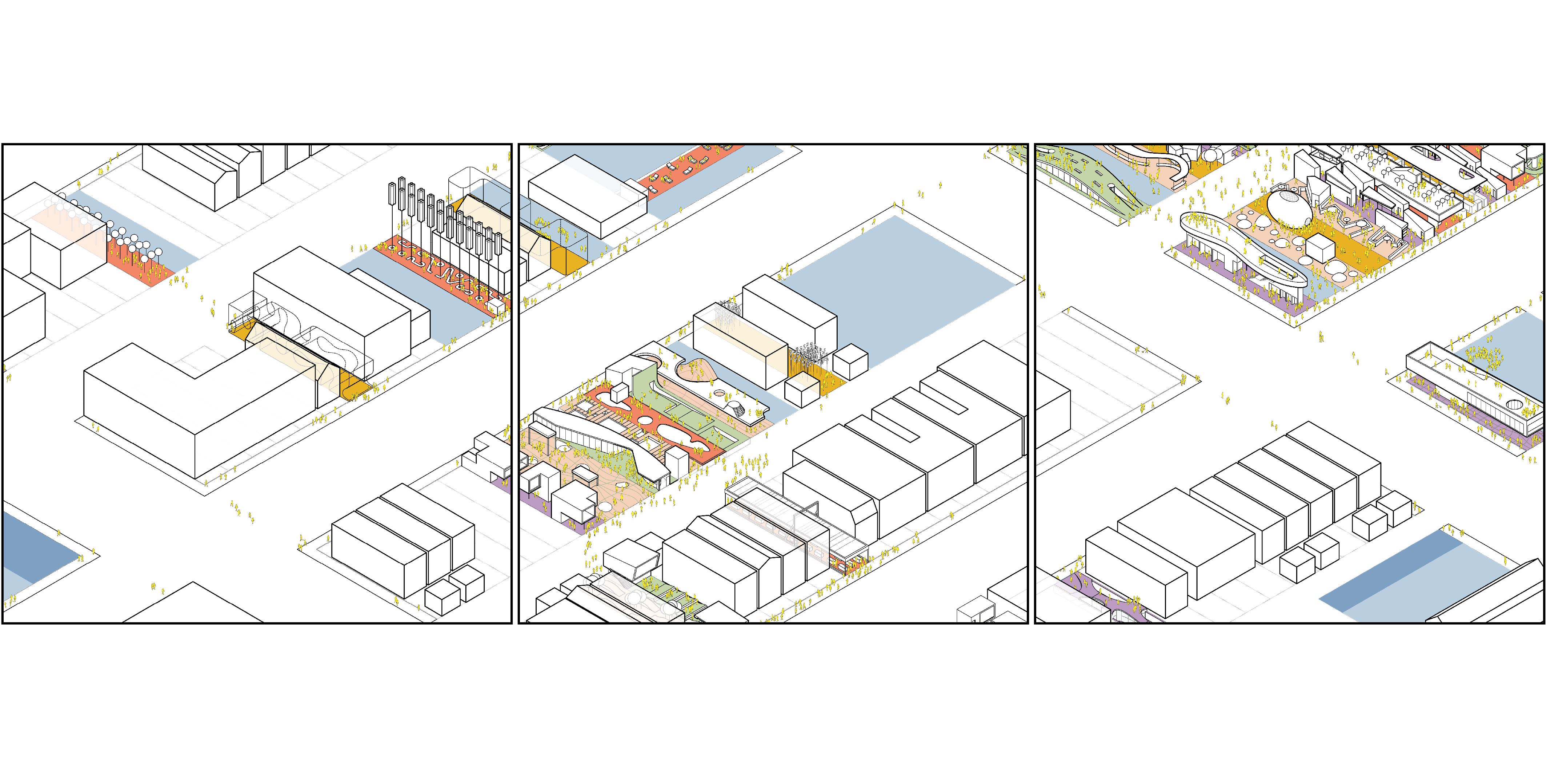 David Brown. The Available City, drawing, 2016